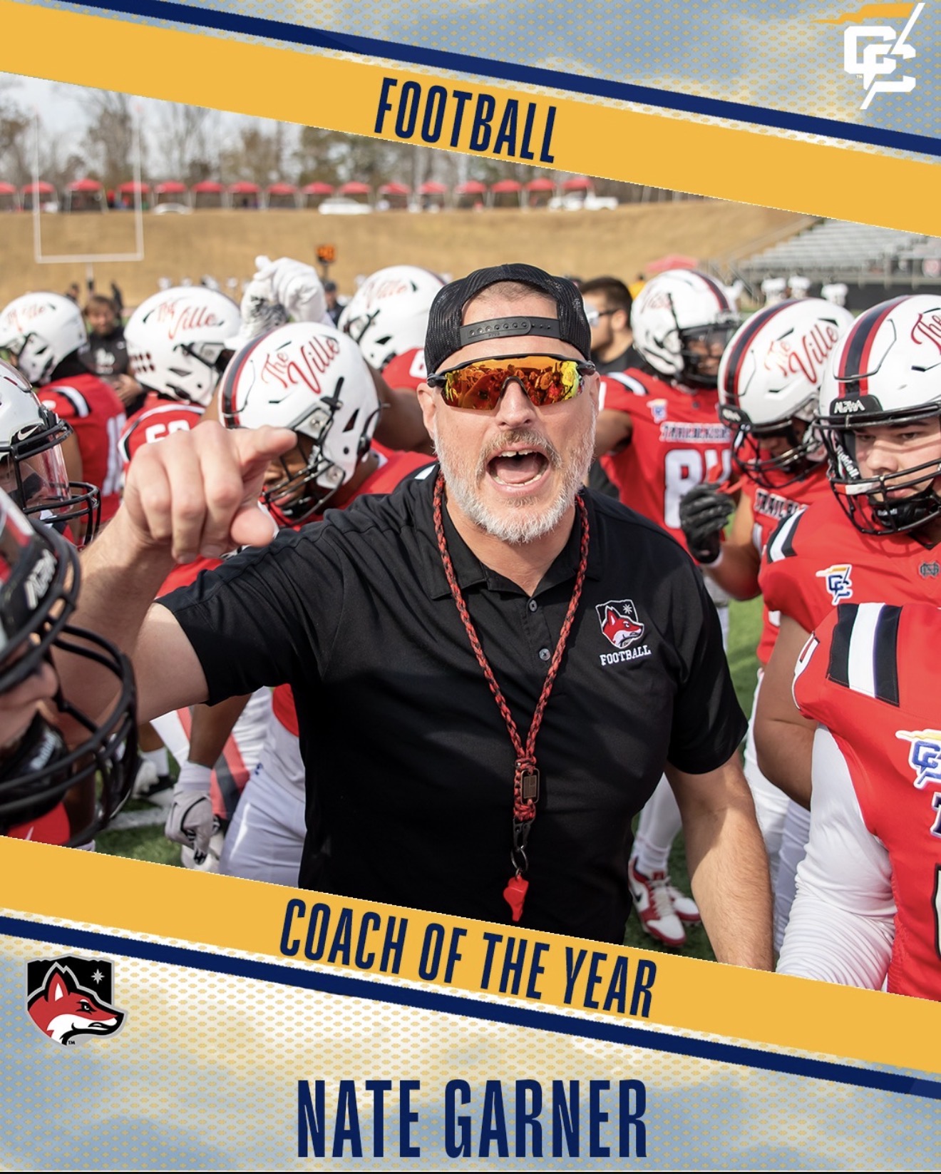 Nate Garner named Coach of the Year